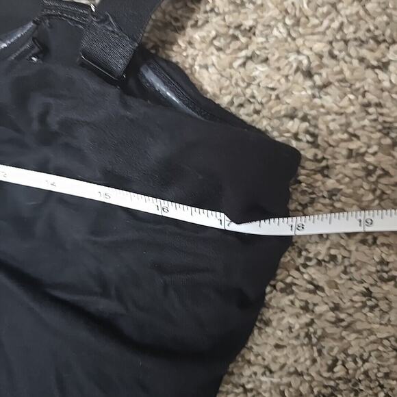 Lane Bryant Womens Black Maxi Dress Plus Size 18/20 Removable Straps Sleeveless‎ - Picture 5 of 11